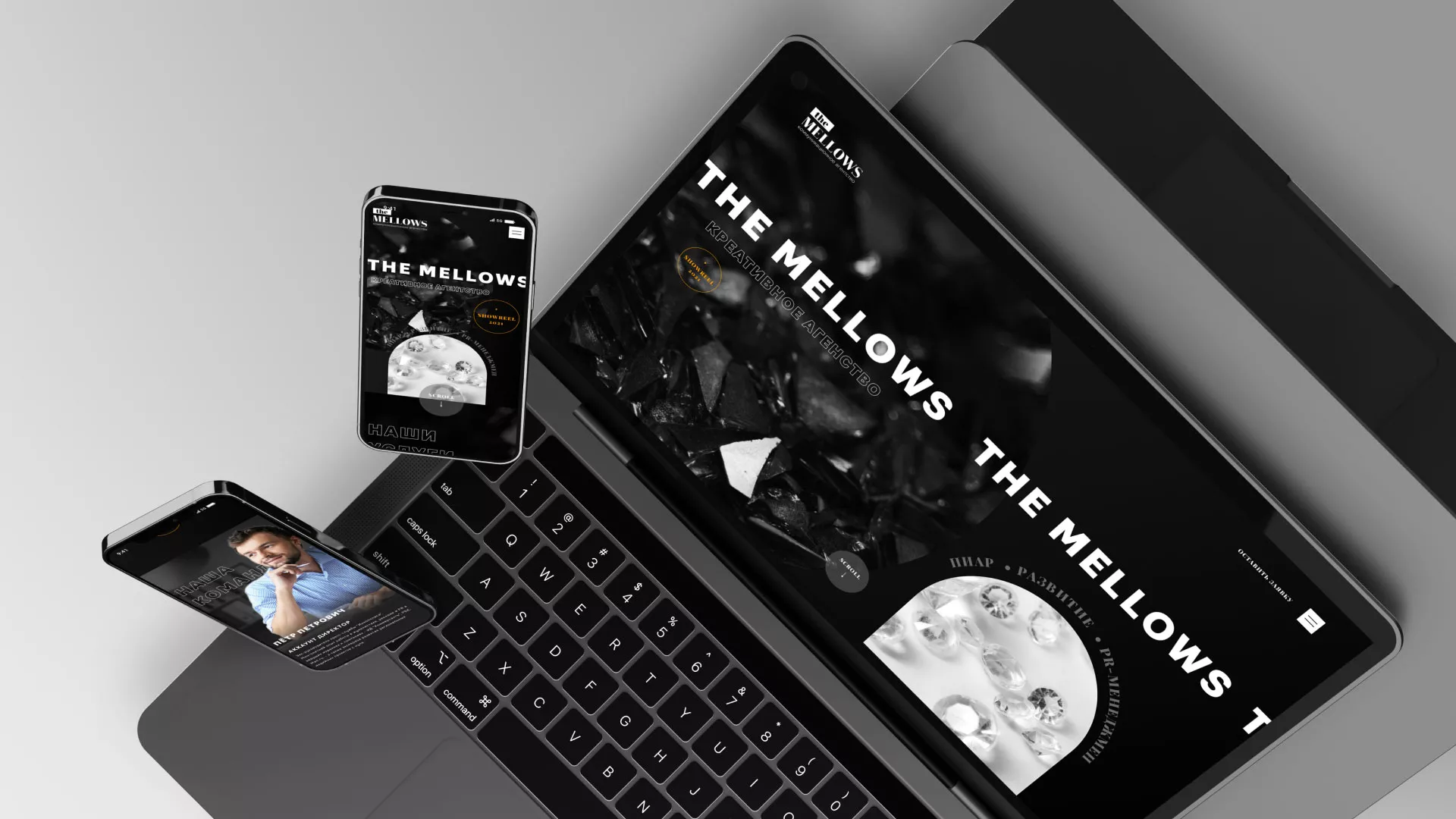 Разработка сайта креативного агентства «The Mellows» в Аргуне