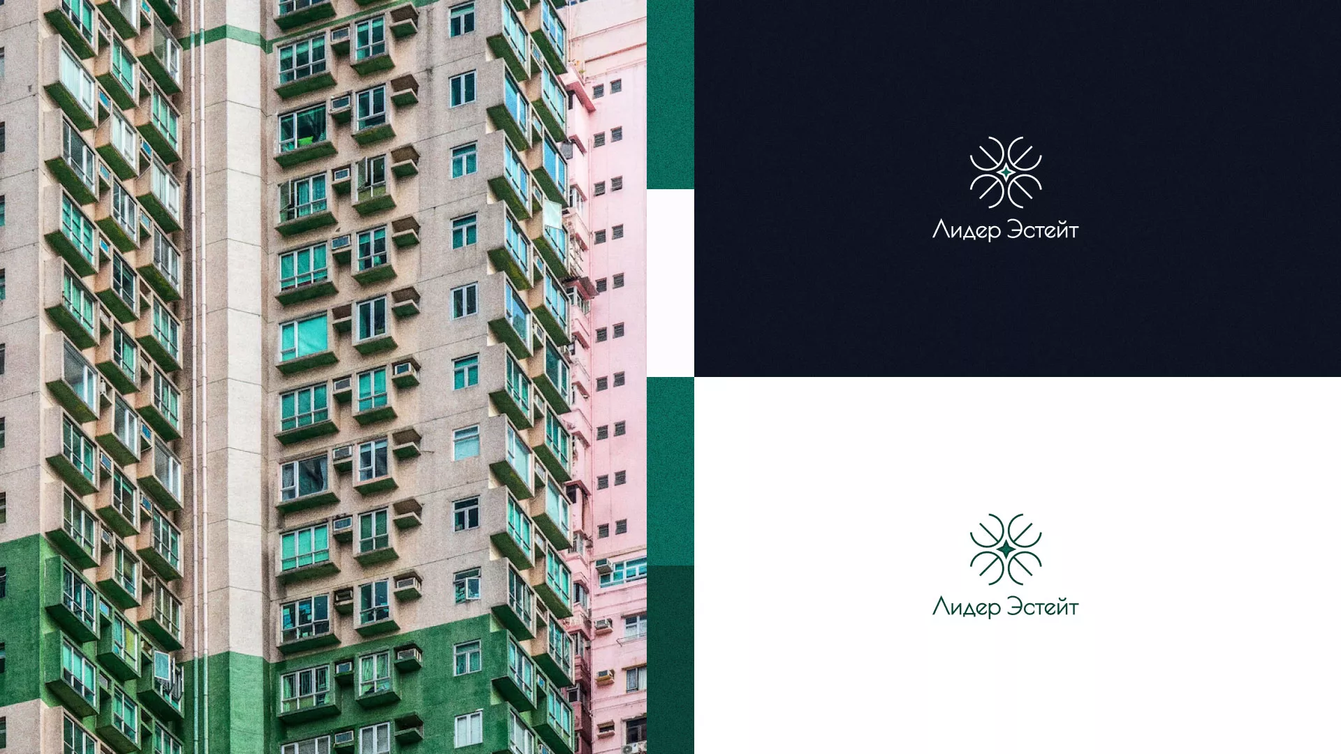Создание логотипа компании «Лидер Эстейт» в Аргуне
