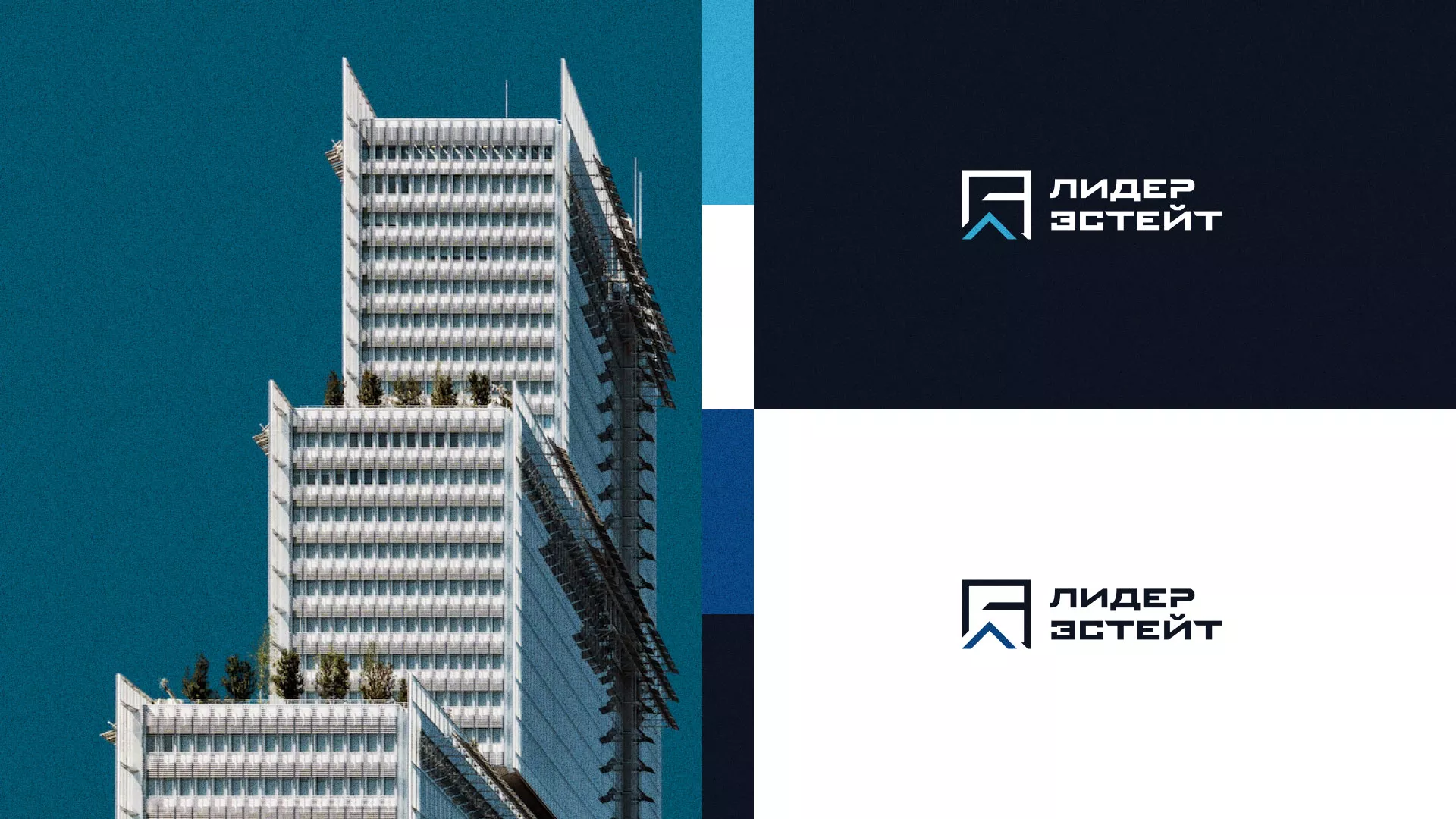 Разработка логотипа агентства недвижимости «Лидер Эстейт» в Аргуне